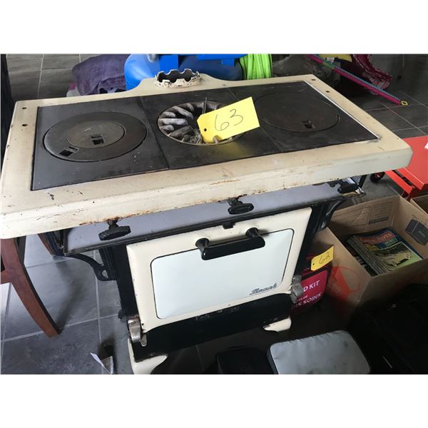 Beach Antique Stove, Natural Gas, 34” tall 16x 31” top
