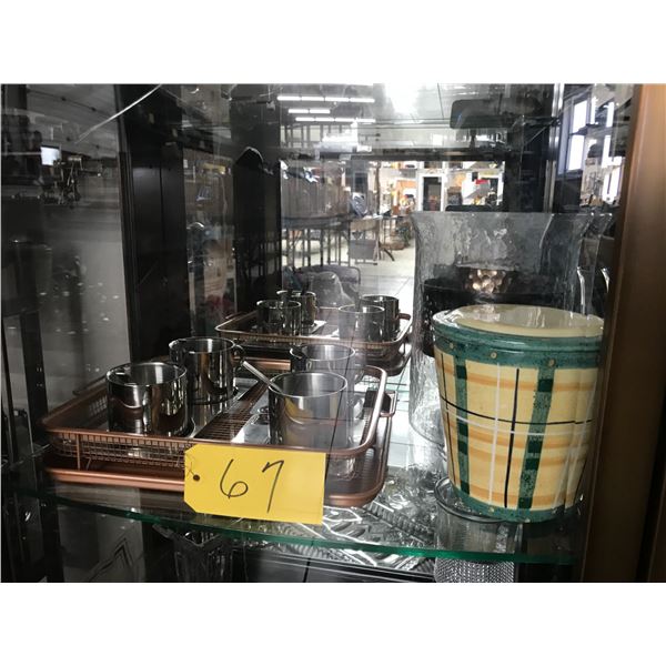 Various Kitchenware (3rd Shelf Left Section of Display Case)