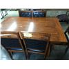 Image 1 : Kitchen Table c/w 6- Chairs