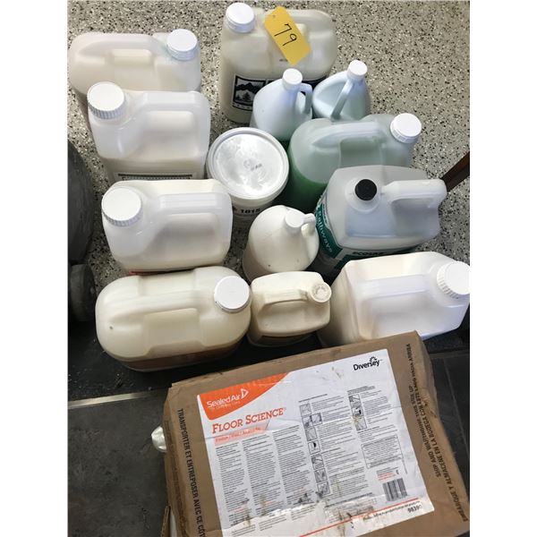 Cleaners, 13- Bottles and 2- Boxes
