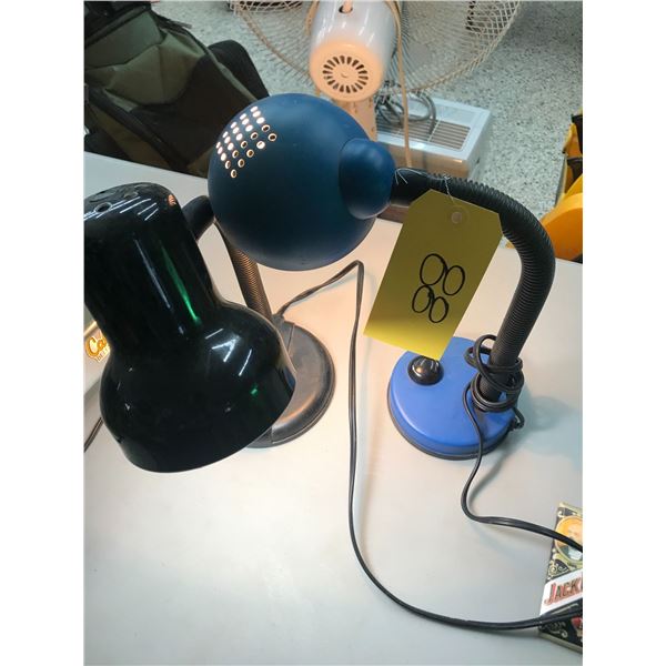 2- Desk Lamps (Working)