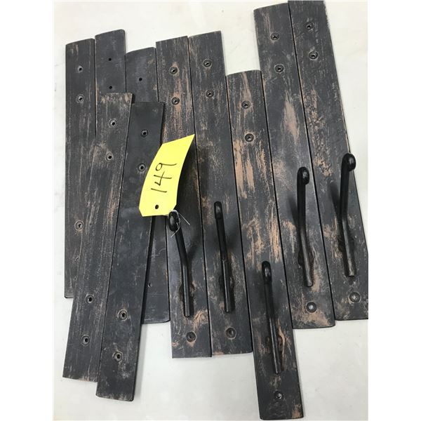 5- Wall Hooks and Back Plates