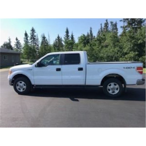 2012 Ford 1/2 Ton Quad Cab 4x4, 5L V8 Auto, 271,152 km, 80" Box, Extra, Clean, #1FTFW1EF2CFA30081