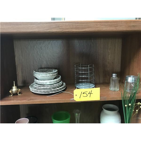 Plates (Top Left Shelf)