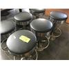 Image 1 : 6- Café Stools, 26" Tall and 14" Tops (Selling all together)