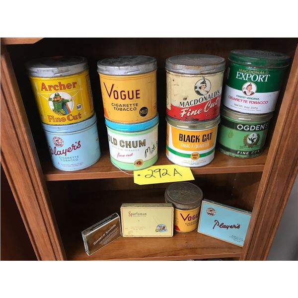 2- Shelves Tobacco Cans (Top)