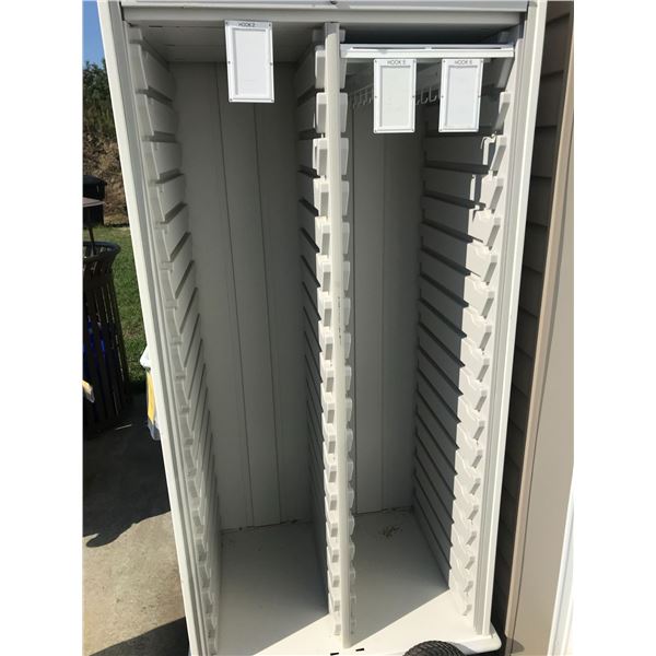 Large Wood Box on Wheels