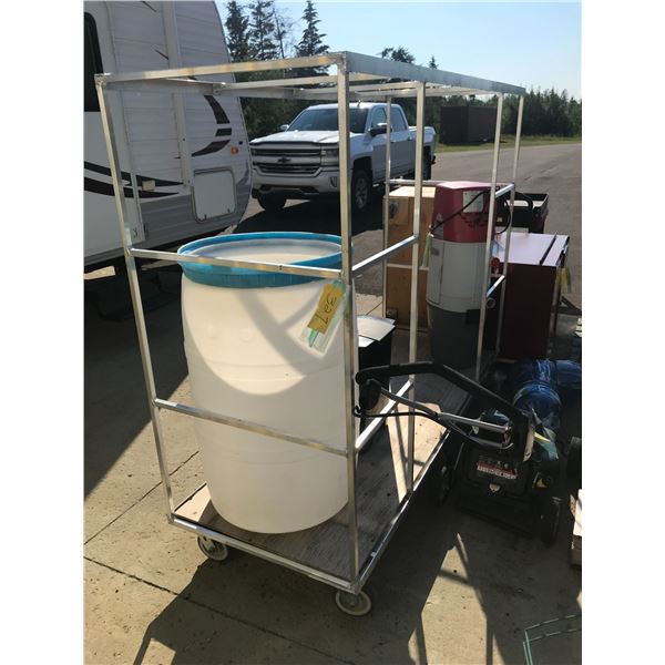 Cart, Framed Alum on Wheels