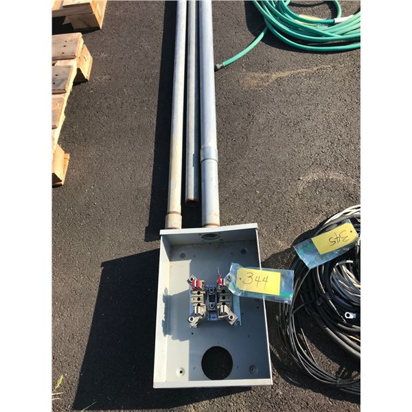 Electrical Post and Pipes