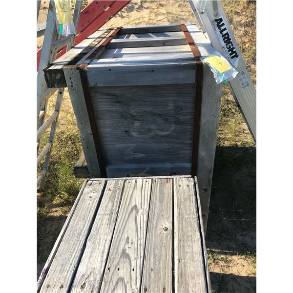 Wooden Box 48" x 48" x 32" Tall