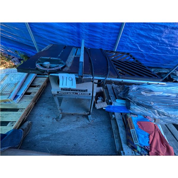 Rockwell Beaver Table Saw