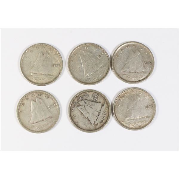 #46 WORLD WAR TWO ERA SILVER CANADA