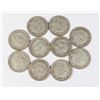 Image 2 : #47 SILVER LOT OF 10 CANADIAN DIMES 10 CENT