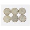 Image 1 : #48 SILVER LOT OF 6 CANADIAN DIMES 10 CENT