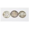 Image 2 : #55 SILVER LOT OF 3 CANADIAN 1963 25 CENT