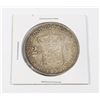 Image 1 : #58SILVER NETHERLANDS 1930 2 1/2 GULDEN COIN