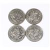 Image 1 : #83 LOT OF 4 CANADIAN 1970 MANITOBA DOLLAR COINS