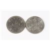 Image 1 : #87 LOT OF 2 CANADIAN 1977  VOYAGER DOLLAR COINS