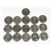 Image 2 : #89 LOT OF 16 50 CENTS CANADIAN COINS 1968 TO