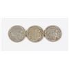 Image 1 : #107 LOT OF 3 AMERICAN BUFFALO NICKEL 5 CENT