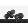 Image 1 : #315 WWII CANADIAN NAVY BUTTONS BLACK