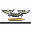 Image 1 : #323 LOT OF 4 CANADIAN INSIGNIA INCLUDING