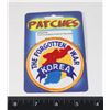 Image 1 : #345 THE FORGOTTEN WAR KOREA PATCH IN PACKAGE