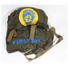 Image 1 : #399 CANADIAN CIVIL DEFENCE FIRST AID GREEN