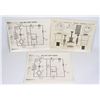 Image 1 : #440 LOT OF 3 WWII GERMAN MILITARY MINE DIAGRAMS