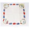Image 1 : #502 WWII ALLIED COMMONWEALTH SILK HANDKERCHIEF
