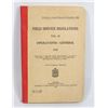 Image 1 : #517 FIELD SERVICE REGULATIONS 1935 MILITARY