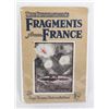 Image 1 : #536 WWI FRAGMENTS FROM FRANCE CARTOON BOOK