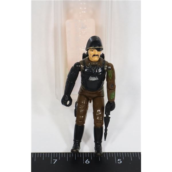 #646 VINTAGE GI JOE ARAH MAJOR BLUDD 1982 ACTION