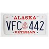 Image 1 : #1159 ALASKA VETERAN VFC 442 NAVY  LICENSE