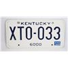 Image 1 : #1160 KENTUCKY XT0-033 6000 1989  LICENSE