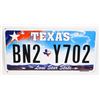 Image 1 : #1179 TEXAS LONE STAR STATE BN2-Y702 LICENSE