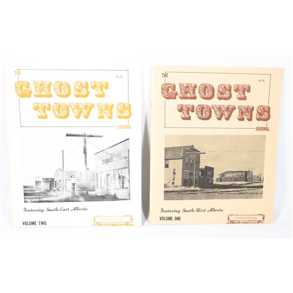 #1208 THE GHOST TOWNS SOUTH ALBERTA VOL. 1 + 2