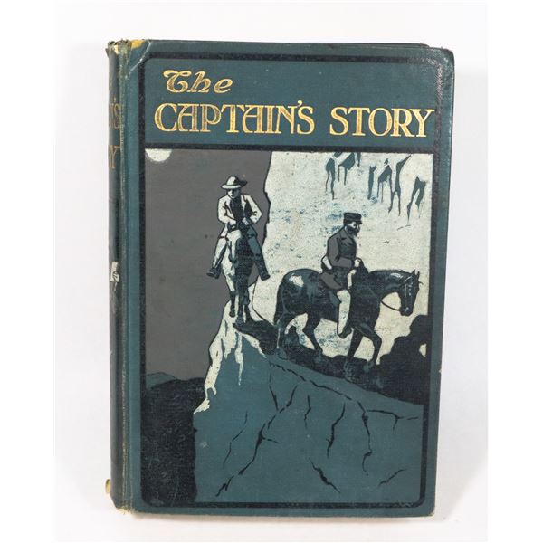 #1214  HARDCOVER ANTIQUE BOOK THE CAPTAINS