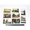 Image 1 : #1233 LOT OF 8 ASSORTED ANTIQUE POSTCARDS