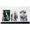 Image 1 : #1245  LOT OF 3 COWBOY WESTERN POSTCARDS