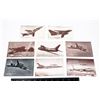 Image 1 : #1251 LOT OF 8 VINTAGE 1960'S AMERICAN JET FIGHTER