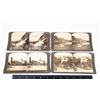 Image 1 : #1254 LOT OF 4 ANTIQUE STEREOSCOPES CARDS