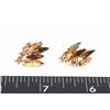 Image 1 : #1267 VINTAGE COSTUME JEWELRY EARING SET MID