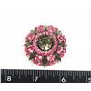 Image 1 : #1272 VINTAGE COSTUME JEWELRY BROACH LARGE