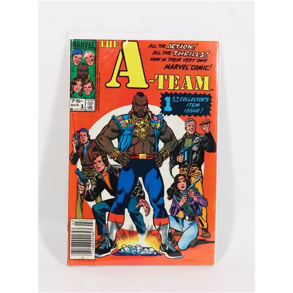 #1362 MARVEL COMICS THE A-TEAM #1 1984 MR. T
