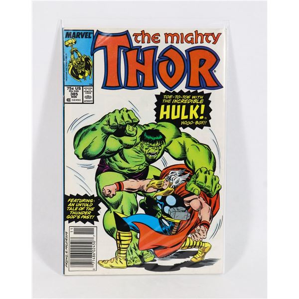 #1366 MARVEL COMICS THE MIGHTY THOR #385 1985