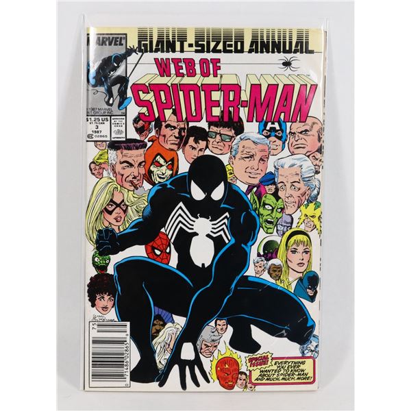 #1423 MARVEL COMICS  WEB OF SPIDERMAN ANNUAL #3