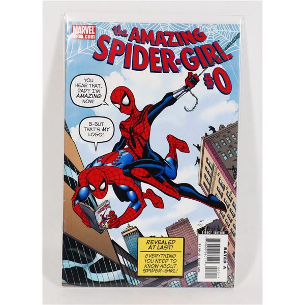 #1438 MARVEL COMICS  AMAZING SPIDER-GIRL #0 2006