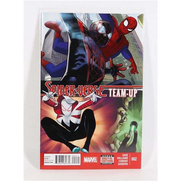 #1463  MARVEL COMICS SPIDER-VERSE TEAM UP #2 2014