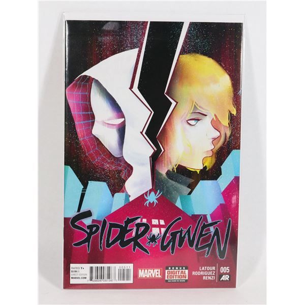 #1468 MARVEL COMICS SPIDER GWEN #5 2015